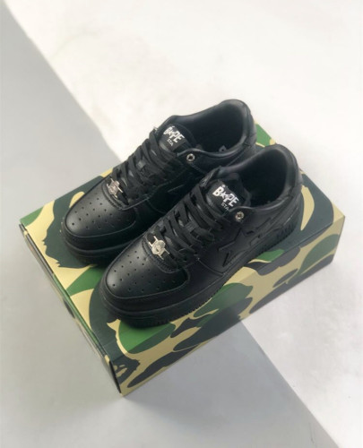 Solid Color Star Sneakers