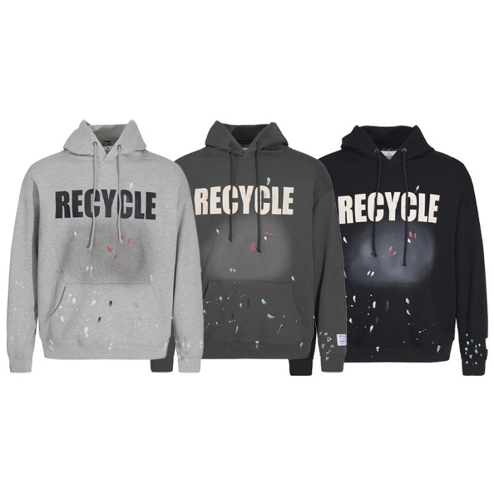   Chunky monogrammed sweatshirt Hoodie 3 colors