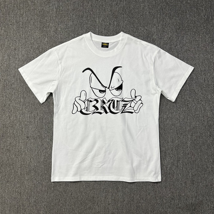 [50% Off]Anime Glasses Printed tee 2 colors 25158592