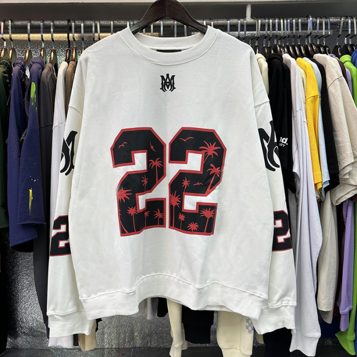 [50% Off]Alphabet Coconut Print Crew Neck Sweatshirt 2 colors 25163506