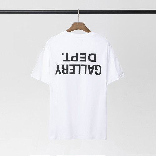 Front and back reverse monogrammed tees 2 colors