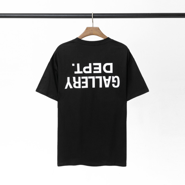 Front and back reverse monogrammed tees 2 colors