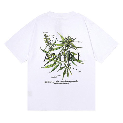 Green Leaf Print tee 2 colors