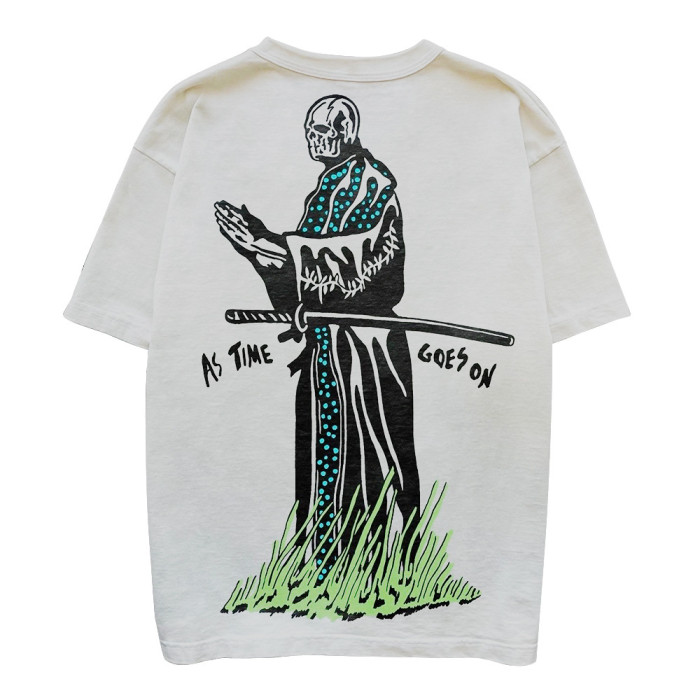 [50% Off]Card Samurai Loose Print tee 5 colors 25169792