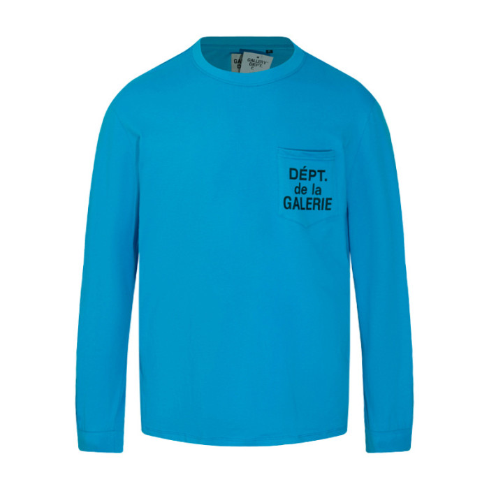 Monogrammed Round Neck Long Sleeve 6 Colors