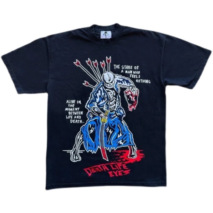 [50% Off]Card Samurai Loose Print tee 5 colors 25169792