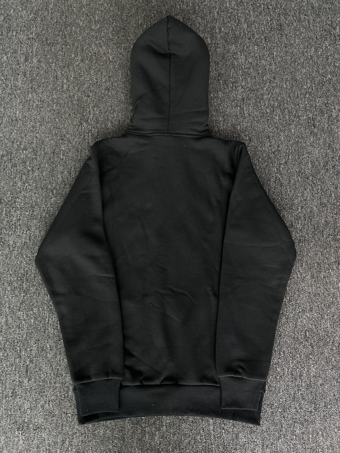 [buy more save more] 1:1 quality version Blue and White Towel Embroidered Lightning Casual Hoodie