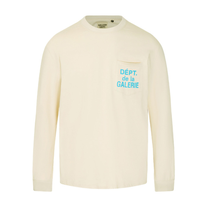 Monogrammed Round Neck Long Sleeve 6 Colors