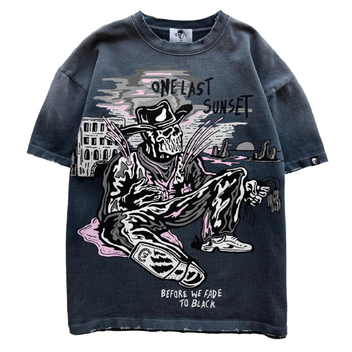 [50% Off]Western Cowboys Tide T-Shirt 9 colors 25170981