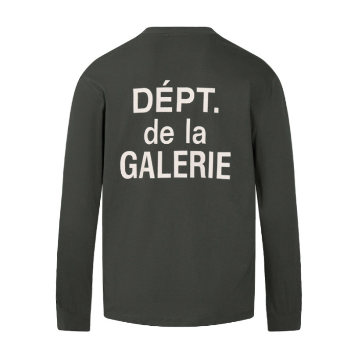 Monogrammed Round Neck Long Sleeve 6 Colors