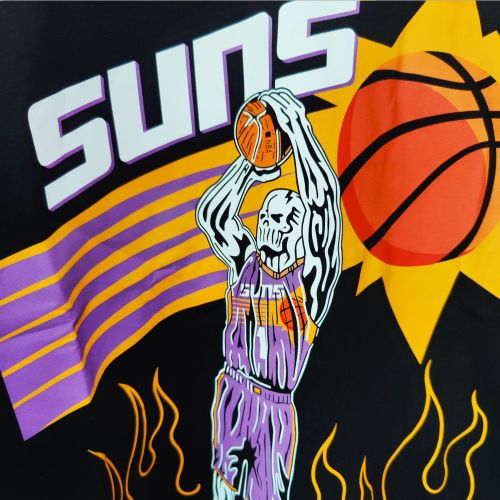 Sun 1 Jump Shot Printed tee