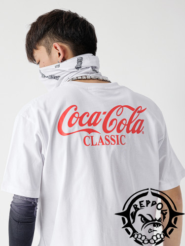 Ape Man Drinking Coke Print tee 3 Colors