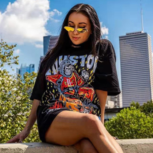 Houston Rockets Astronauts Print tee