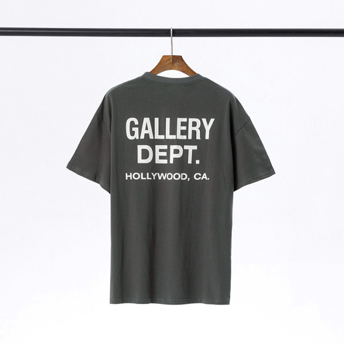 Bold Printed Short Sleeve Small Lettering on Front Bold Printed on Back 4 colors