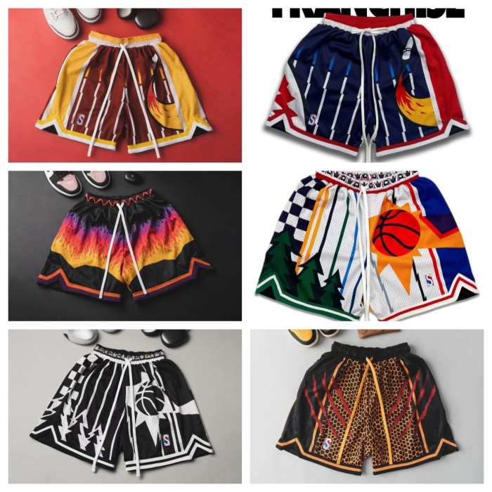 [buy more save more]Colorful Landscape Print Shorts 6 colors