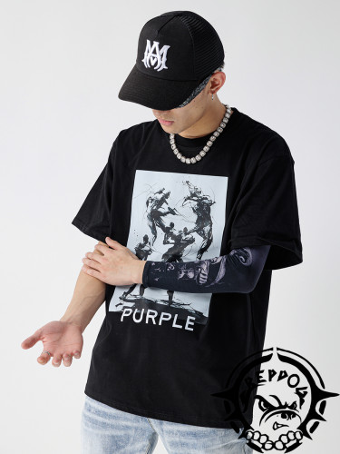Giant Jousting Print tee 2 colors
