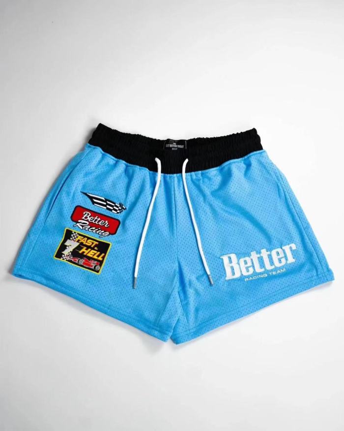  Dopamine Color Print Shorts 6 colors