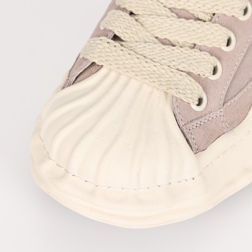 Patchwork color shoes 2 colors