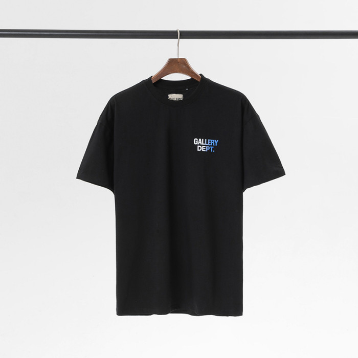 Black and Blue Personalized Print Short Sleeve