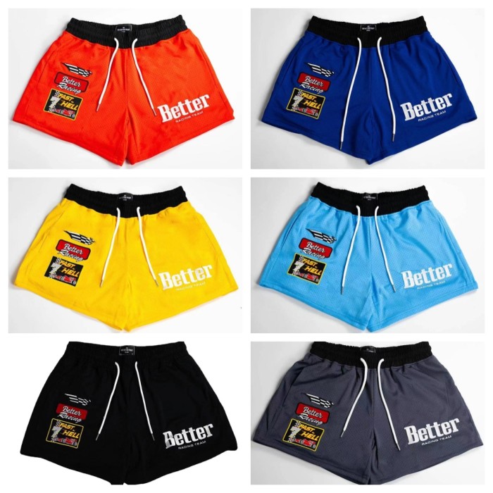  Dopamine Color Print Shorts 6 colors