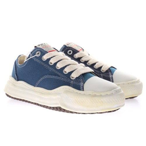 Canvas Denim Dark Blue Oxide White Shoes