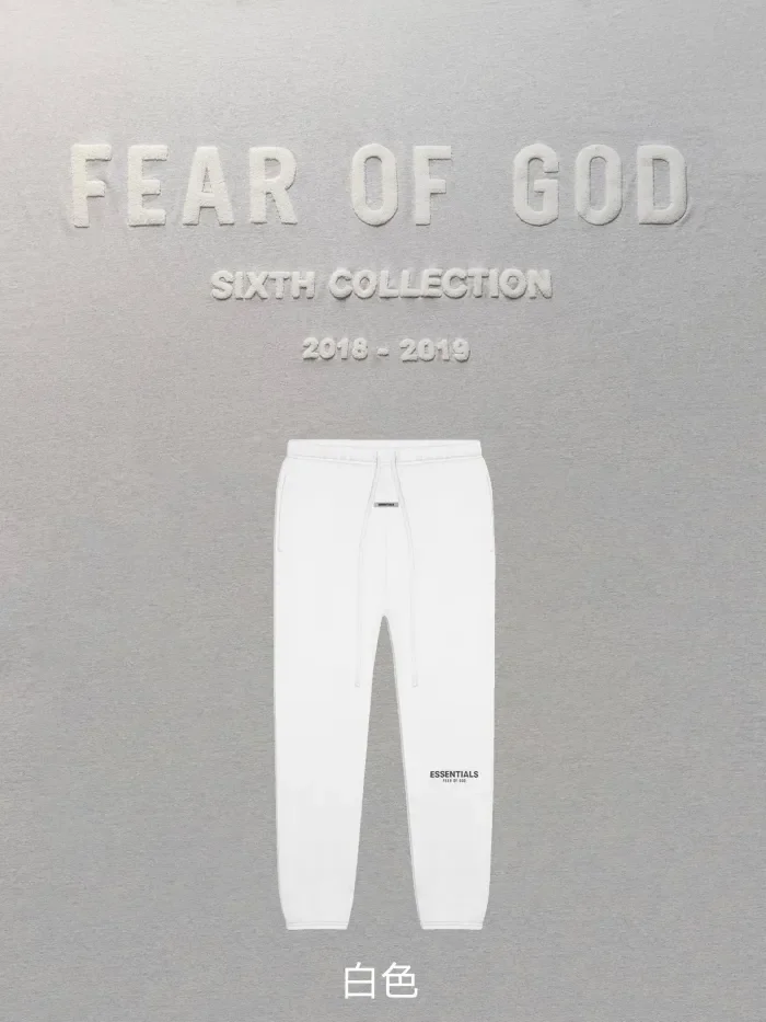 [Big & Tall for weights up to 220 lbs]1:1 quality version essentials pants 8 colors (With 2021 new plastic bags)