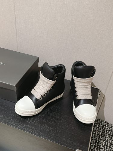 High Top Chunky Lace Up Bread Shoes
