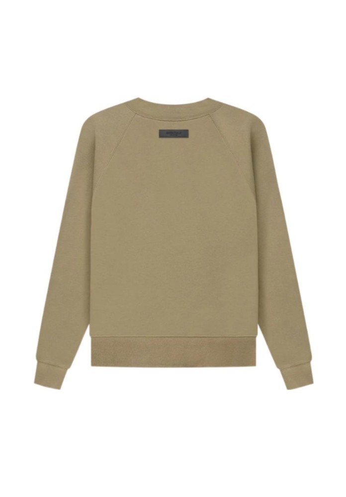 1:1 quality version Flocked Letter Logo Pullover Sweatshirt 3 colors