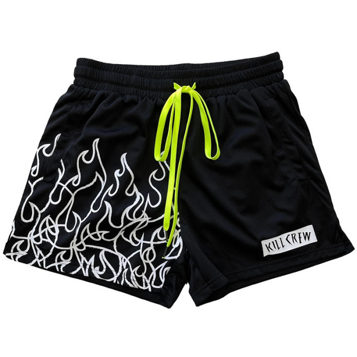  Line Flame Shorts 7 colors