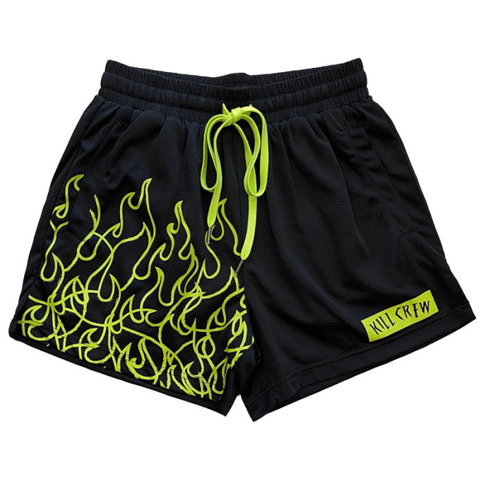  Line Flame Shorts 7 colors