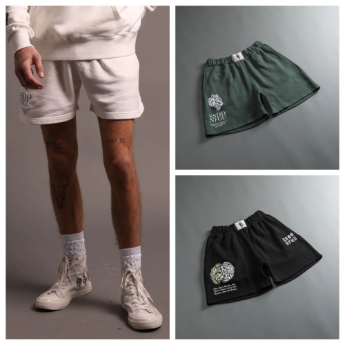 Terry Animal Print Shorts 3 colors