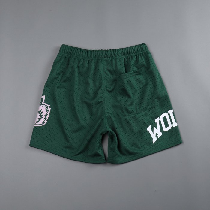  Wolf head letter print shorts 5 colors