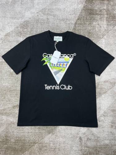 1:1 quality version Vacation Style Printed tee 2 colors