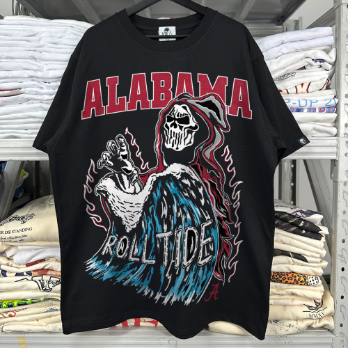Spellcasting Skull Printed Short Sleeve