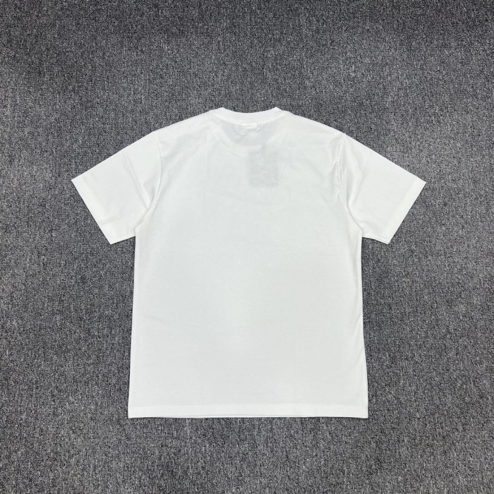 Colorful Letter Graffiti Ape Head Print Short Sleeve tee 2 colors