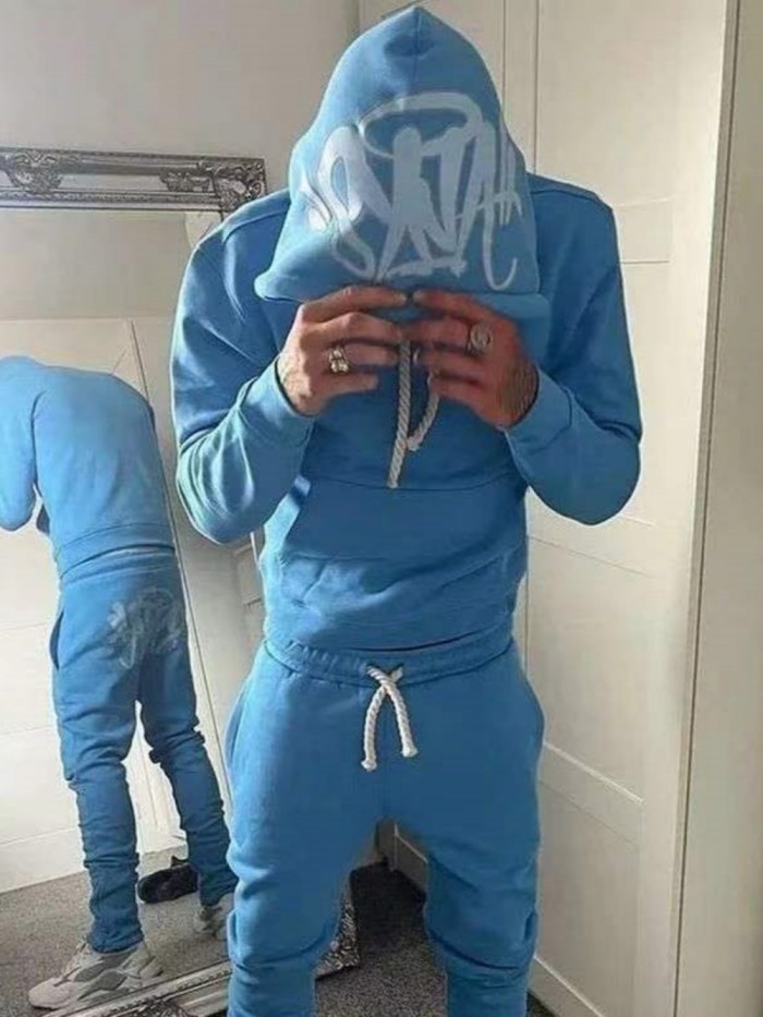 Hooded Printed Sweatshirt American Street 4 colors