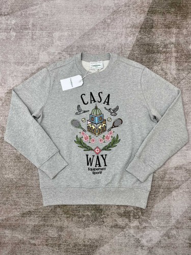 1:1 quality version Palace Embroidered Crew Neck Sweatshirt 2 colors