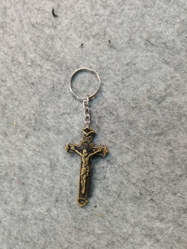 [Buy More Save More]Sup 11FW Jesus Cross Keychain