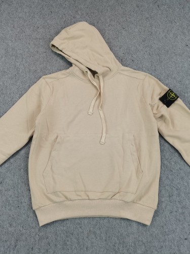 [Buy More Save More] Beige Gray Compass Cufflinks Hoodie