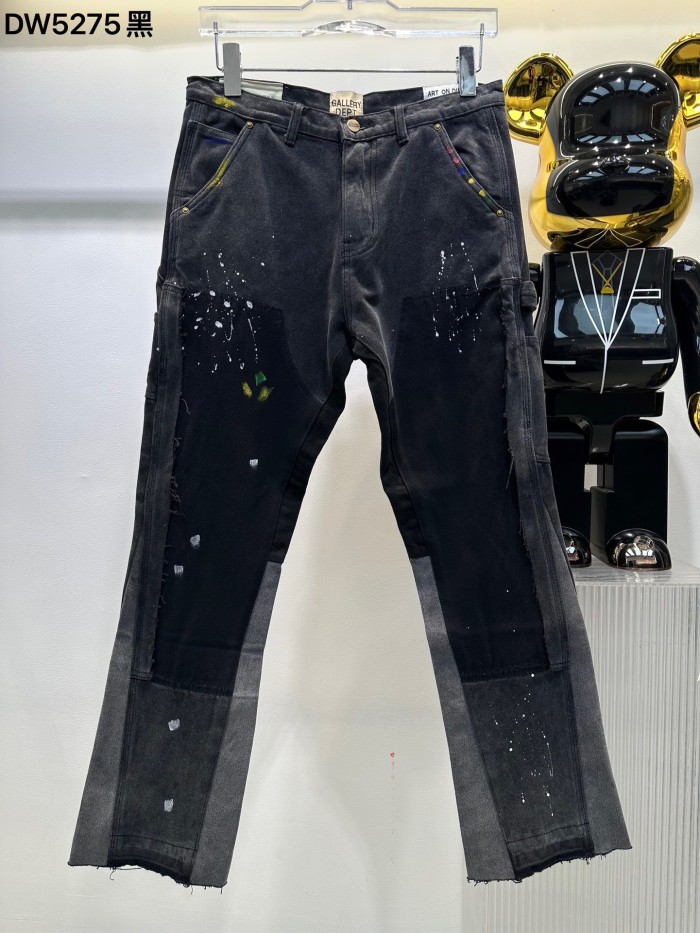 [buy more save more] 1:1 quality version Patchwork in light and dark fabrics Jeans 25280912