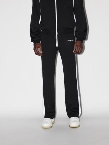 White Trim Line Sweatpants