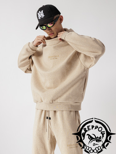 1:1 quality version Small Alphabet Silicone Crew Neck Sweatshirt 5 colors