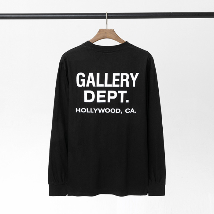 Thin Long Sleeve T-Shirt with Large Printed Lettering on the Back 4 colors