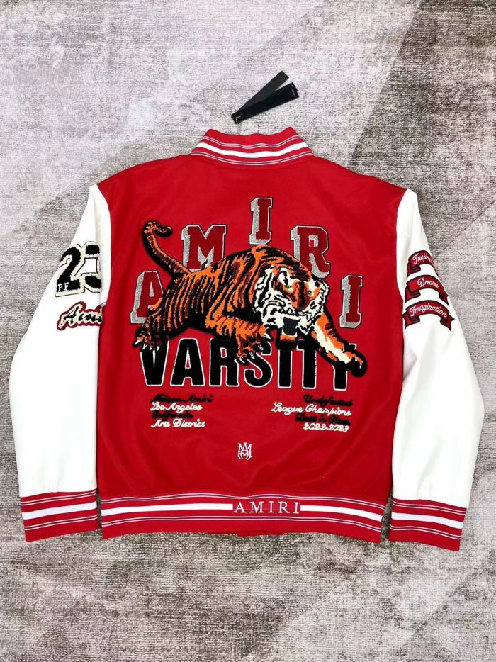 1:1 quality version Tigers Embroidered Baseball Jacket