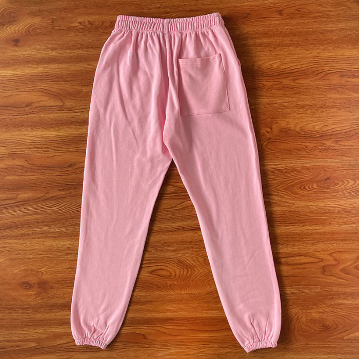 [50% Off]Trendy Pink Shiny Diamond Spider Web Pants 25313133