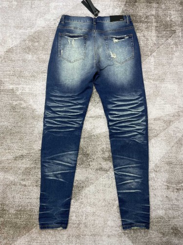 1:1 quality version Mended MX1 skinny jeans blue