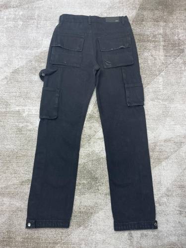 1:1 quality version Side Pocket Split Jeans