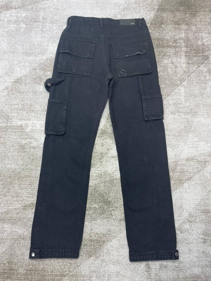 [buy more save more]1:1 quality version Side Pocket Split Jeans 25313100