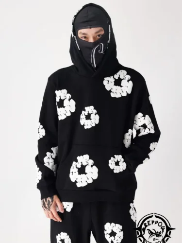 [Including comparative images of RepDog and other seller] 1:1 quality version Kapok Cotton Print Hoodie 12 colors