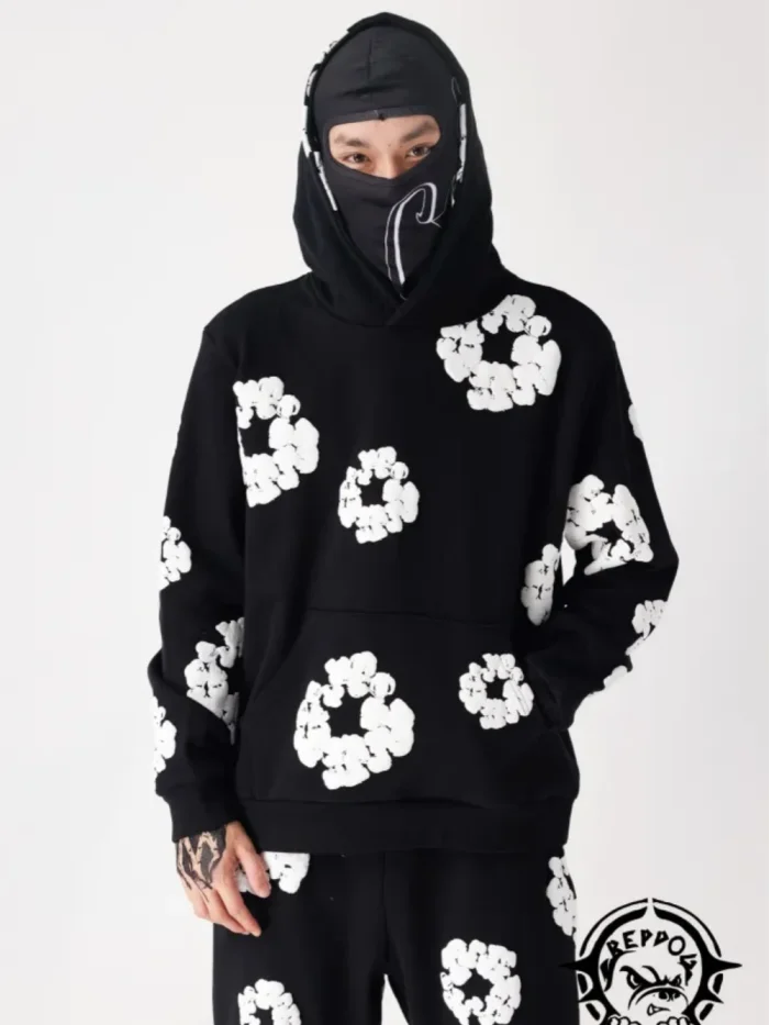 [Including comparative images of RepDog and other seller] 1:1 quality version Kapok Cotton Print Hoodie 12 colors